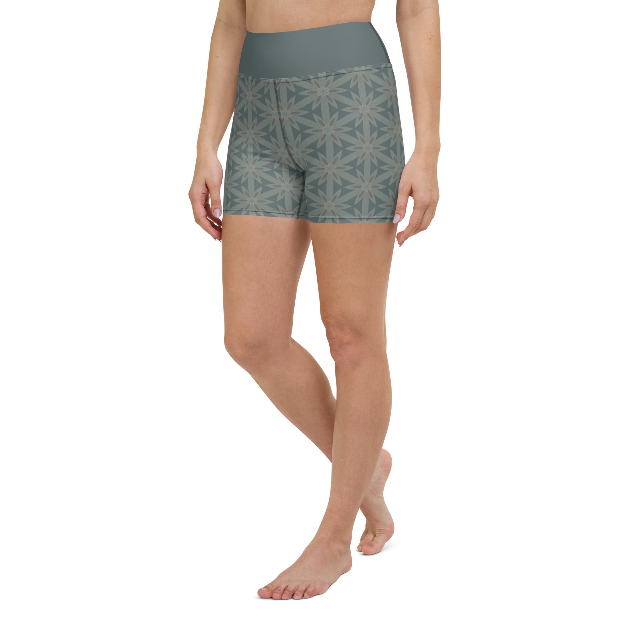 Pixel Perfect Yoga Shorts