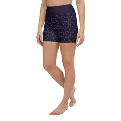 Serenity Blossom Yoga Shorts