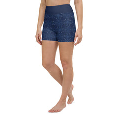 Pixel Zen Yoga Shorts