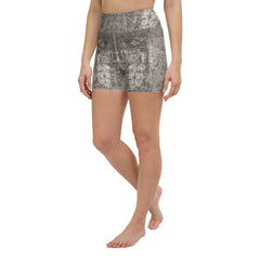 Unisex Mesh Fusion Yoga Shorts with Breathable Fabric