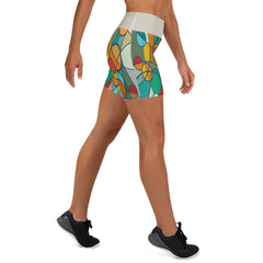 Fashionable Yoga Bottoms with Vibrant Patterns