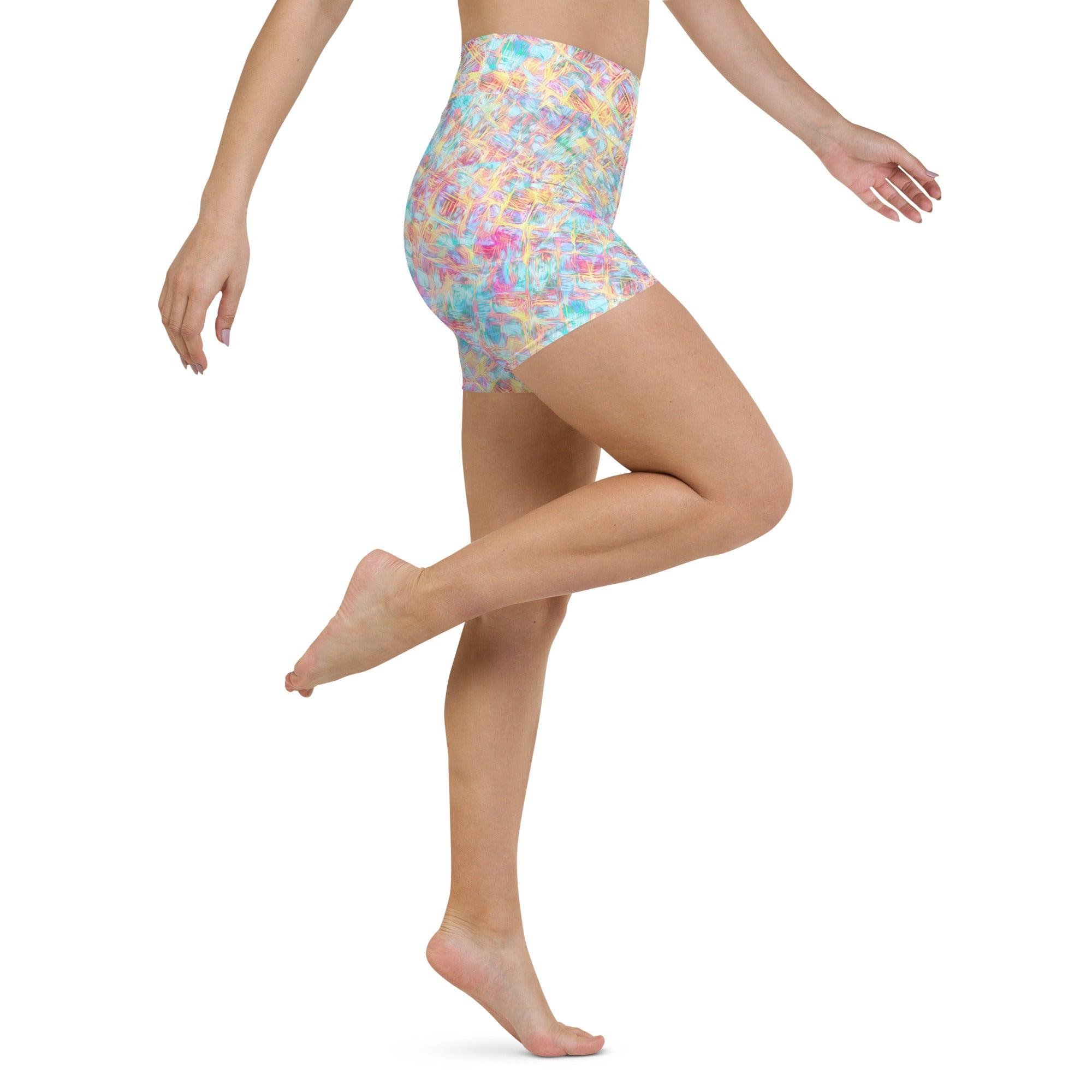 Cactus Oasis Yoga Shorts - Beyond T-shirts