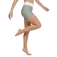 Nature's Geometry Yoga Shorts