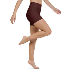 Capri Length Denim Yoga Shorts