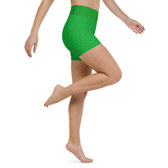Zebra Dash Yoga Shorts
