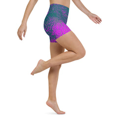 Velvet Venture Texture Yoga Shorts