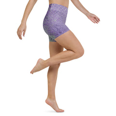 Chenille Charge Texture Yoga Shorts