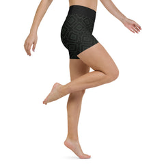 Aztec Harmony Yoga Shorts