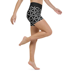 Pixel Play Yoga Shorts