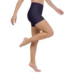 Serenity Blossom Yoga Shorts