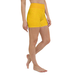 Butterfly Flutter Yoga Shorts