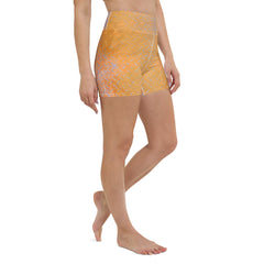 Bamboo Bliss Texture Yoga Shorts