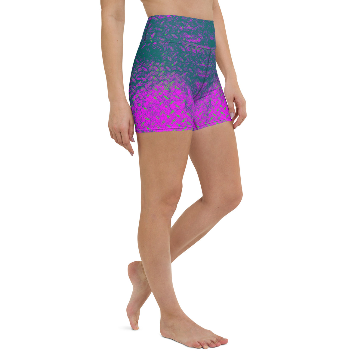 Velvet Venture Texture Yoga Shorts