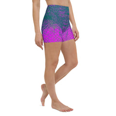 Velvet Venture Texture Yoga Shorts