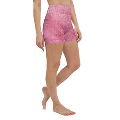 Honeycomb Hurdle Texture Yoga Shorts