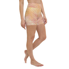 Sateen Sprint Texture Yoga Shorts