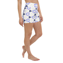 Cosmic Diamond Dreams Yoga Shorts