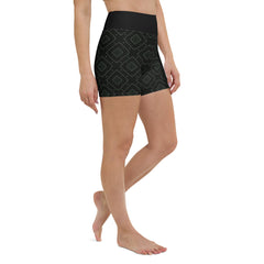 Aztec Harmony Yoga Shorts