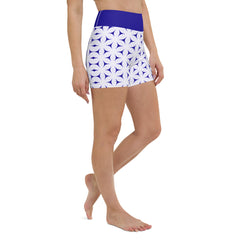 Dreamy Cloudscape Yoga Shorts