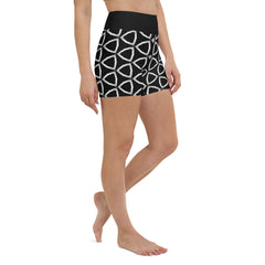 Pixel Play Yoga Shorts