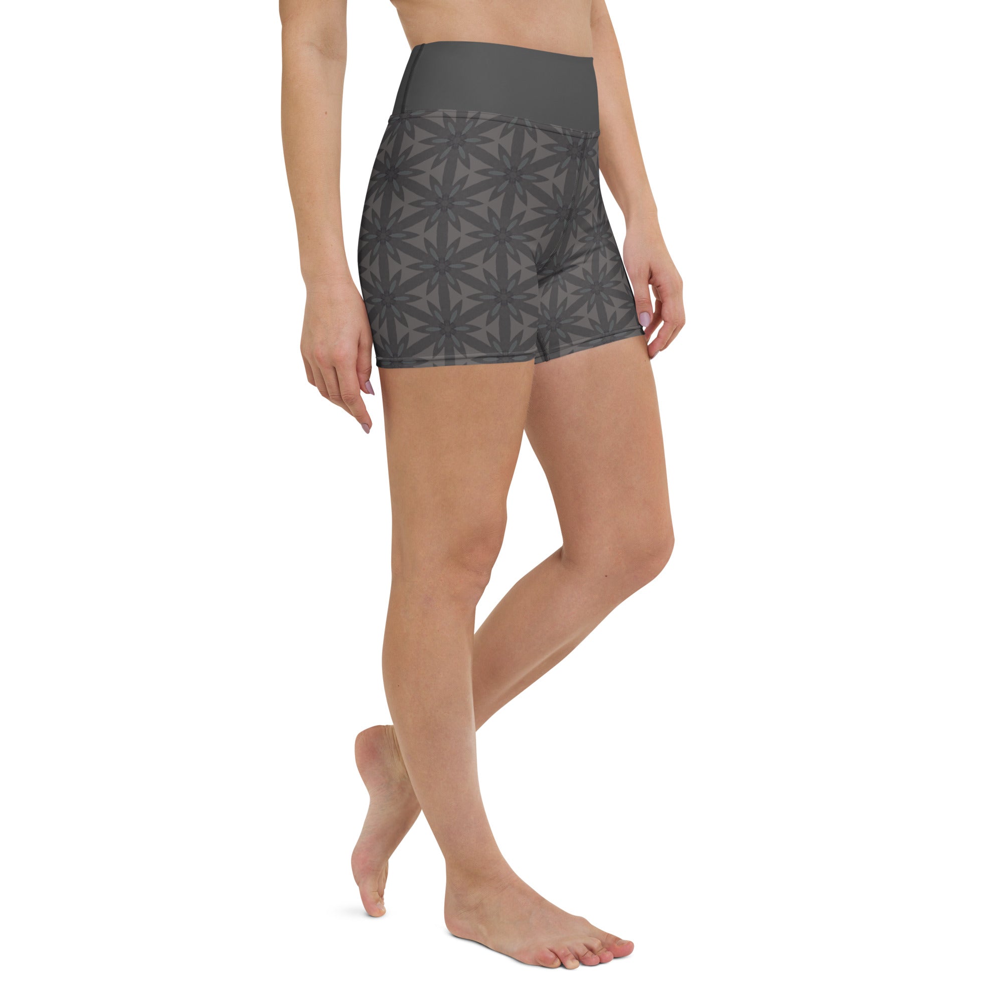 Boho Chic Mandala Yoga Shorts