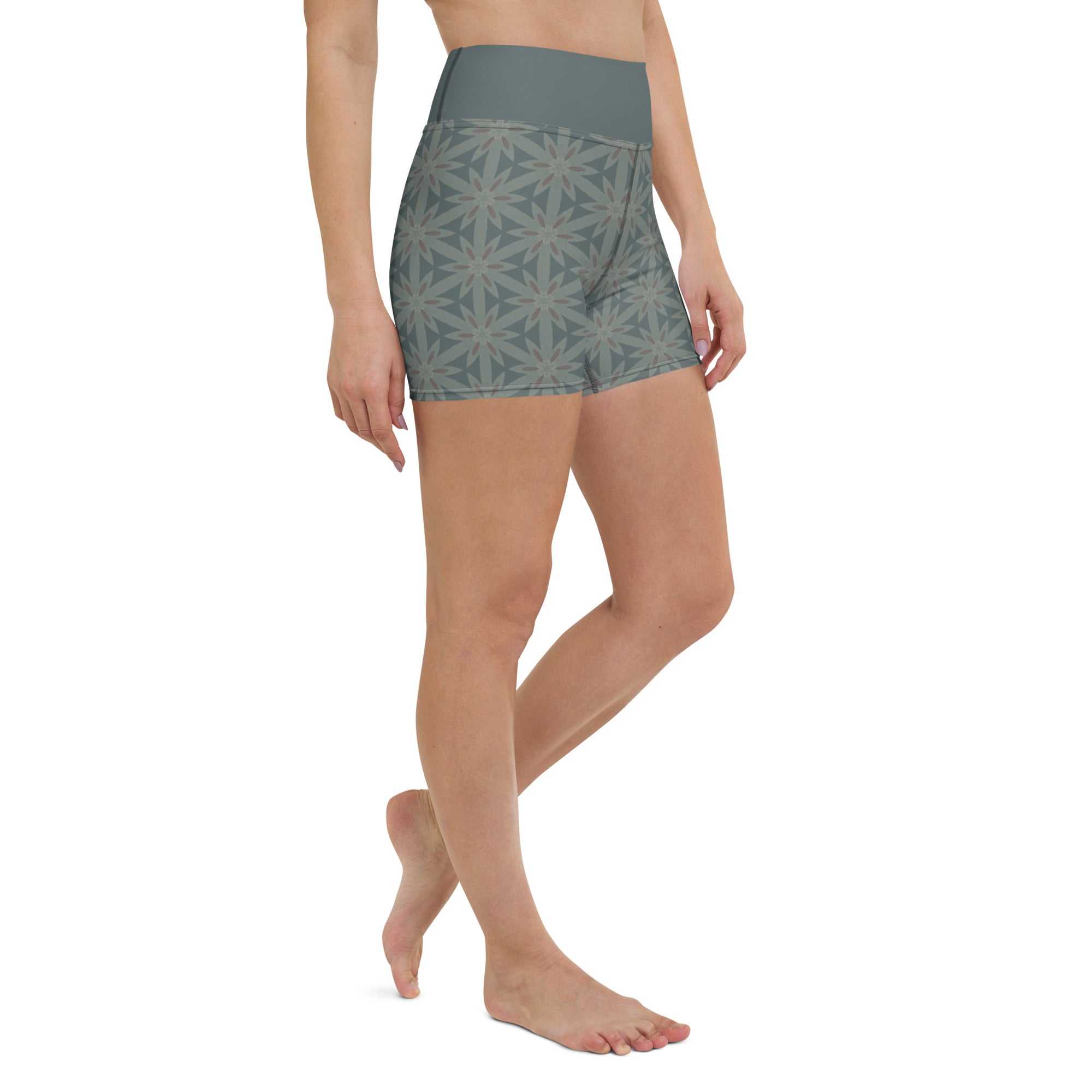 Pixel Perfect Yoga Shorts