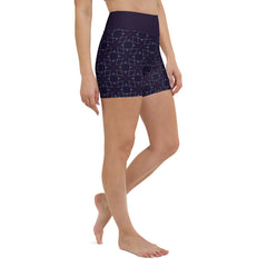 Serenity Blossom Yoga Shorts