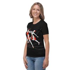 Alluring Feminine Dance Posture Women's T-shirt - Beyond T-shirts