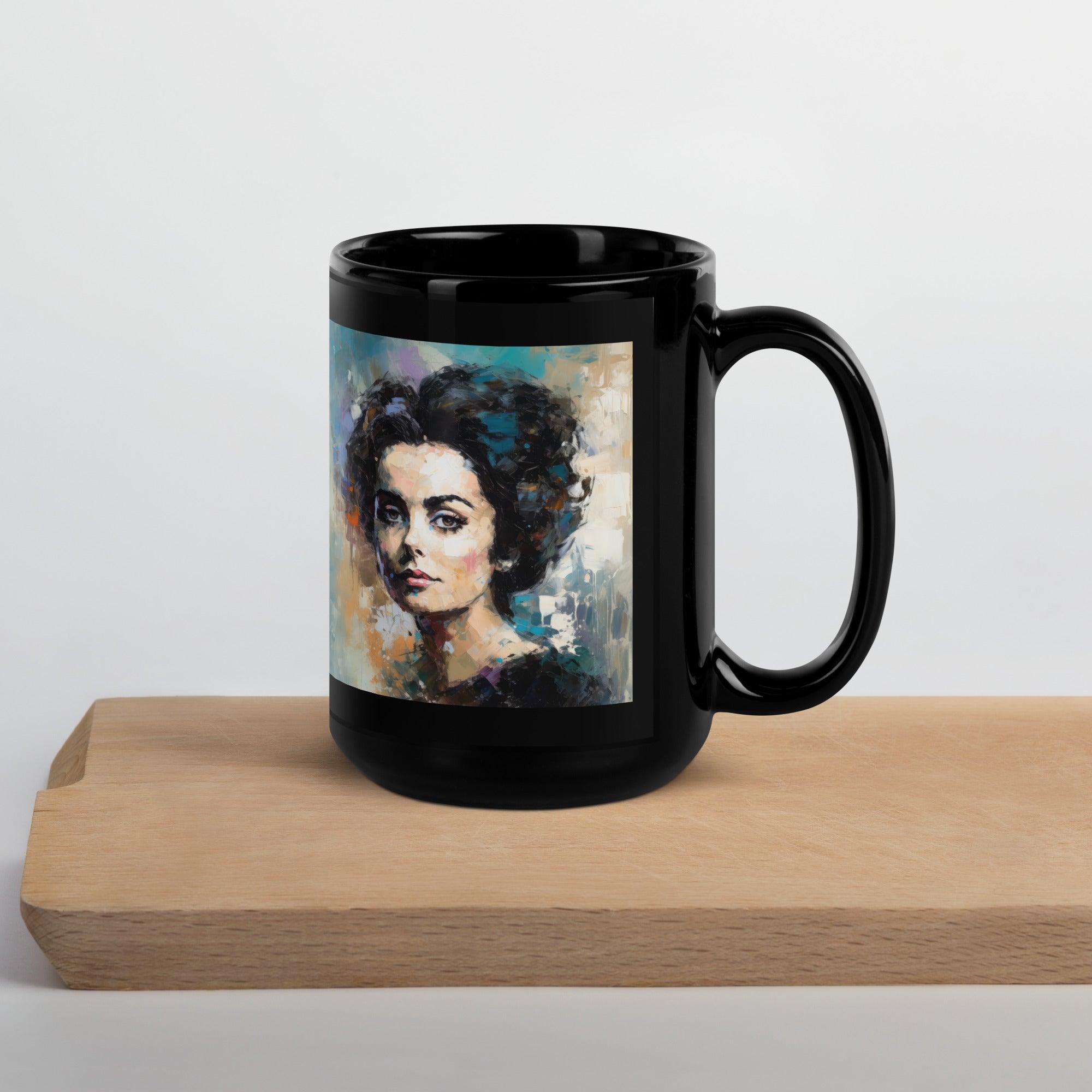 Ambient Landscapes Black Glossy Mug - Beyond T-shirts