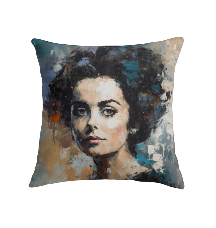 Cozy and decorative indoor pillow featuring ambient landscapes theme.