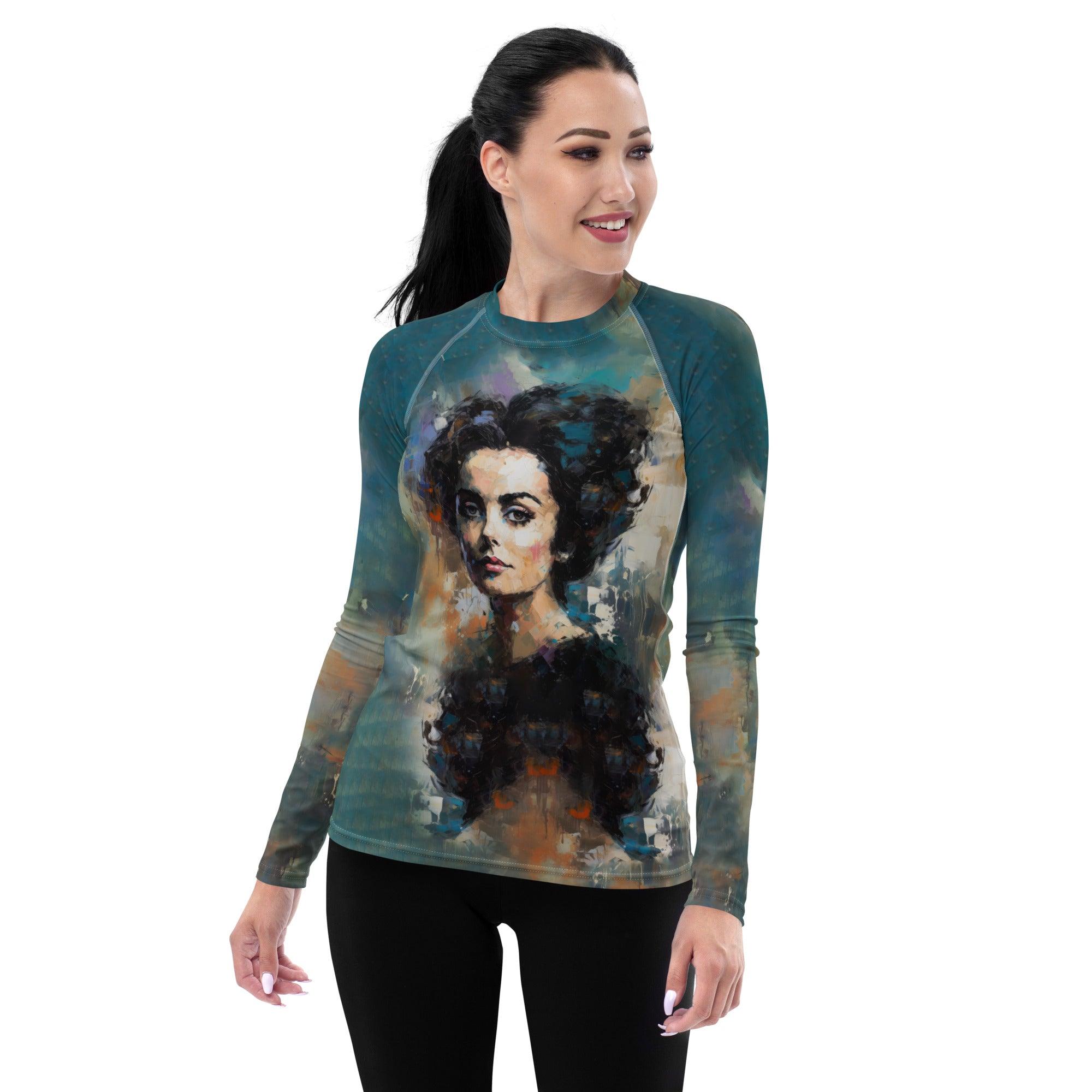 Ambient Landscapes Women's Rash Guard - Beyond T-shirts