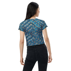 America's Heartland All-Over Print Crop Tee - Beyond T-shirts