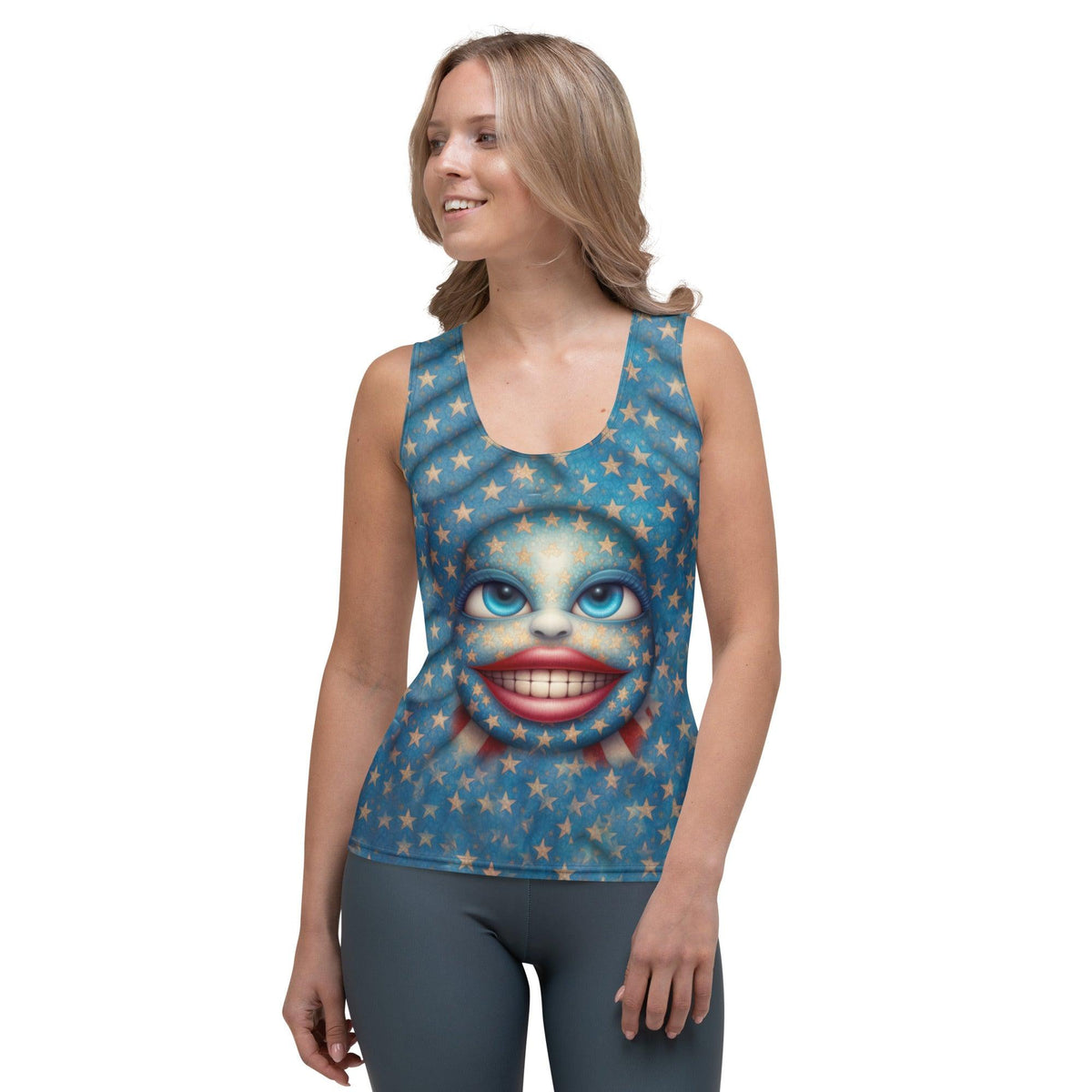 America's Heartland Sublimation Cut & Sew Tank Top - Beyond T-shirts