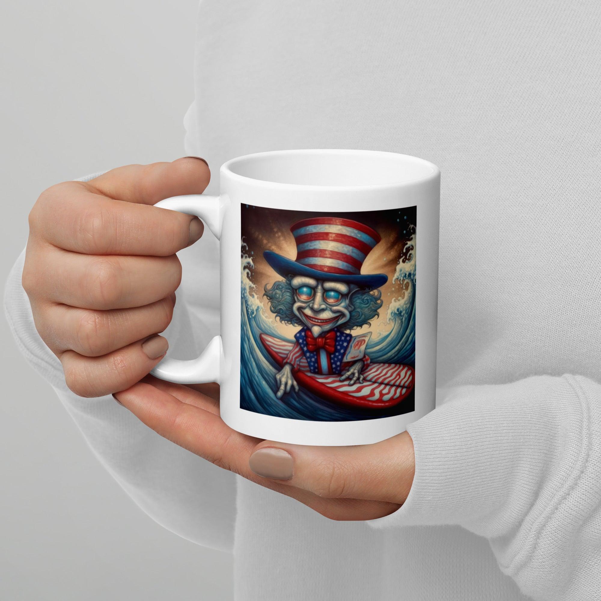 America's Promise White Glossy Mug - Beyond T-shirts