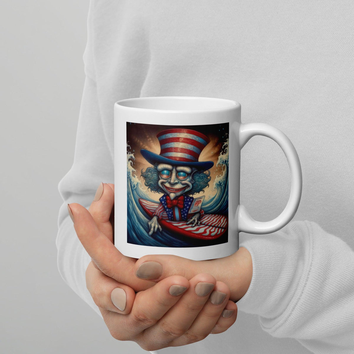 America's Promise White Glossy Mug - Beyond T-shirts