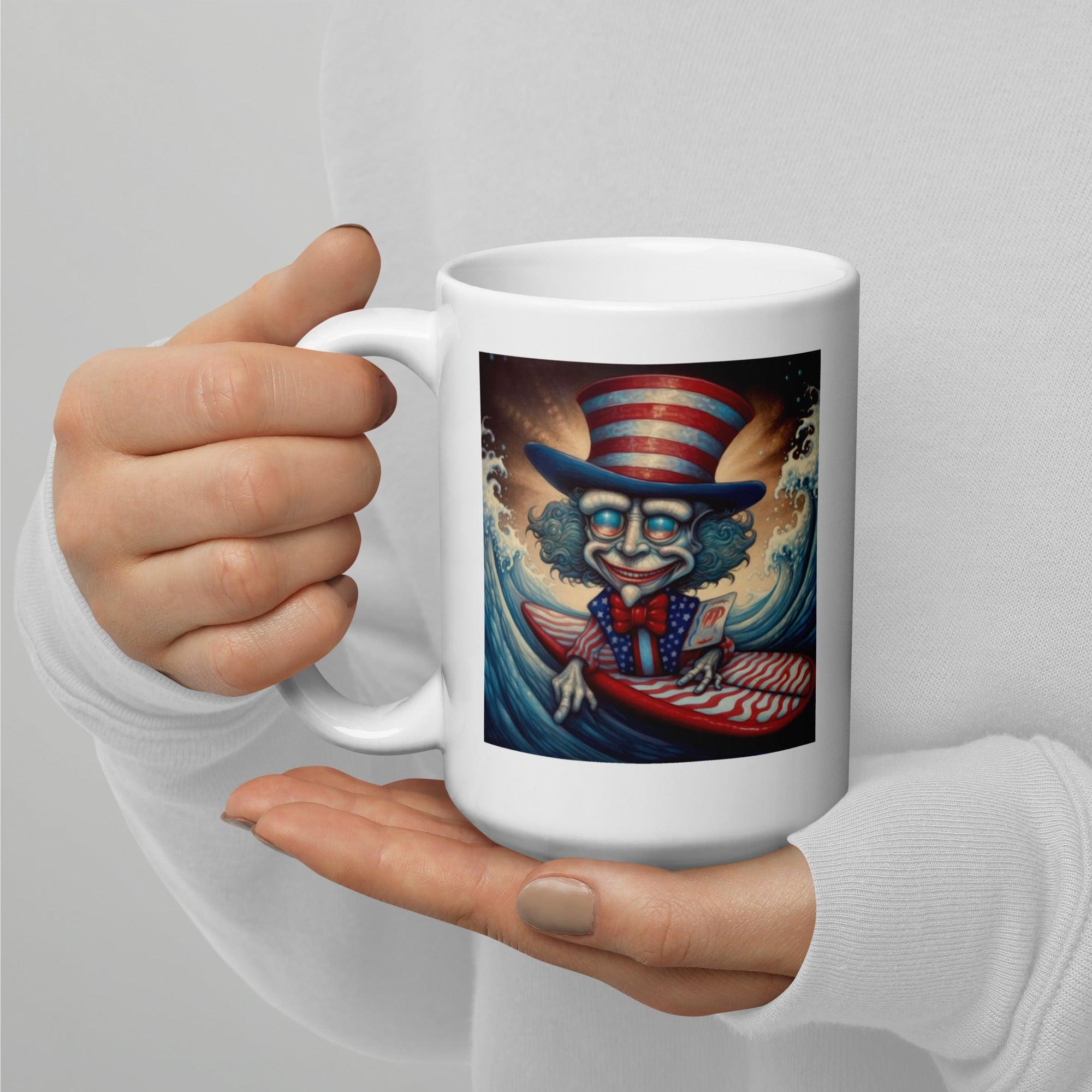 America's Promise White Glossy Mug - Beyond T-shirts