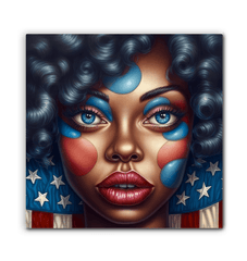 America The Beautiful Wrapped Canvas - Beyond T-shirts