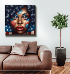 America The Beautiful Wrapped Canvas - Beyond T-shirts