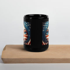 American Adventure Black Glossy Mug - Beyond T-shirts