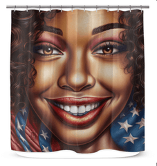 American Anthem Shower Curtain - Beyond T-shirts