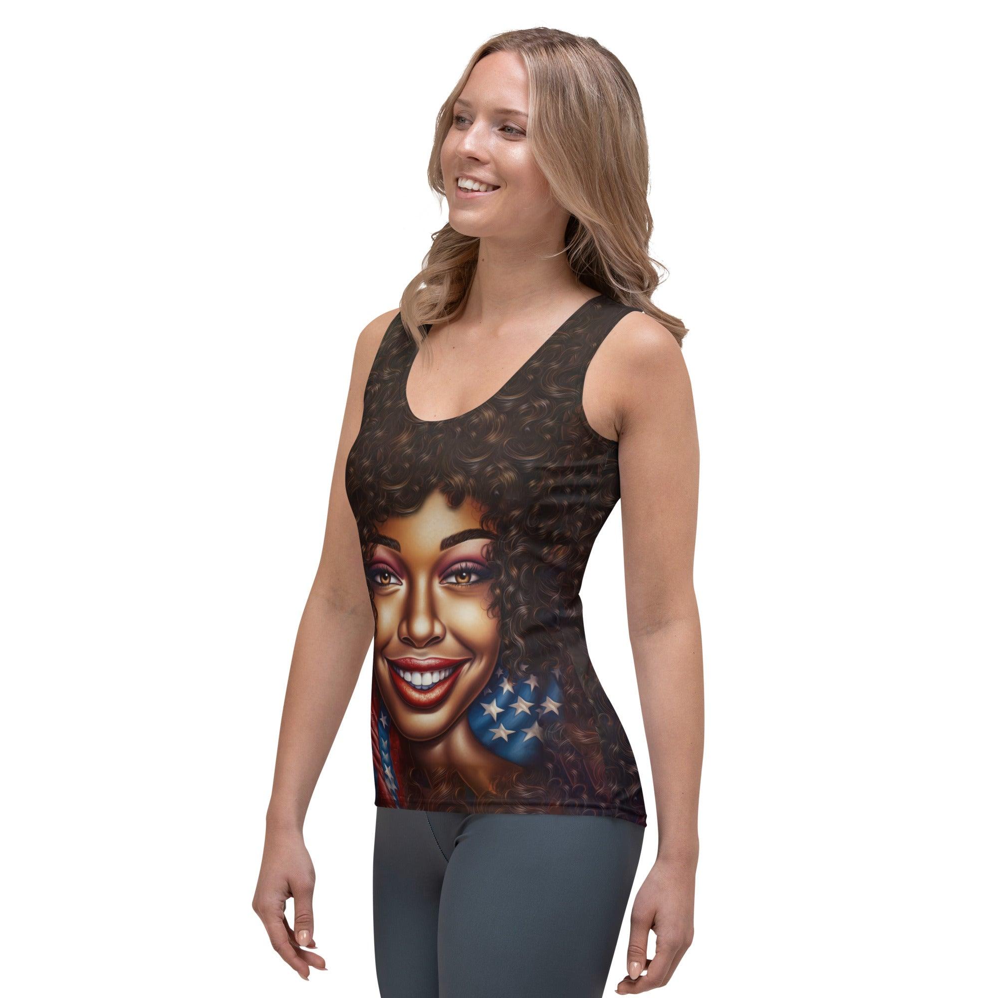 American Anthem Sublimation Cut & Sew Tank Top - Beyond T-shirts