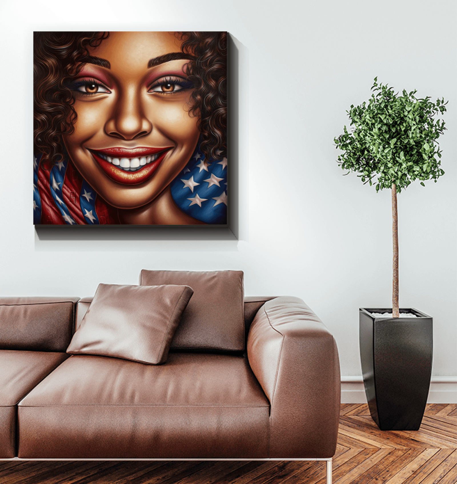 American Anthem Wrapped Canvas - Beyond T-shirts