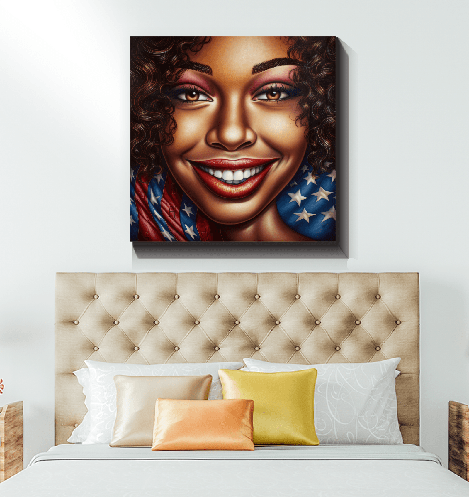 American Anthem Wrapped Canvas - Beyond T-shirts