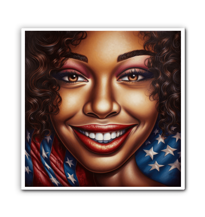 American Anthem Wrapped Canvas - Beyond T-shirts