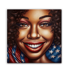 American Anthem Wrapped Canvas - Beyond T-shirts