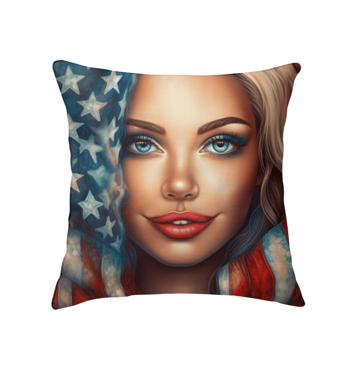 American Aspiration Indoor Pillow - Beyond T-shirts