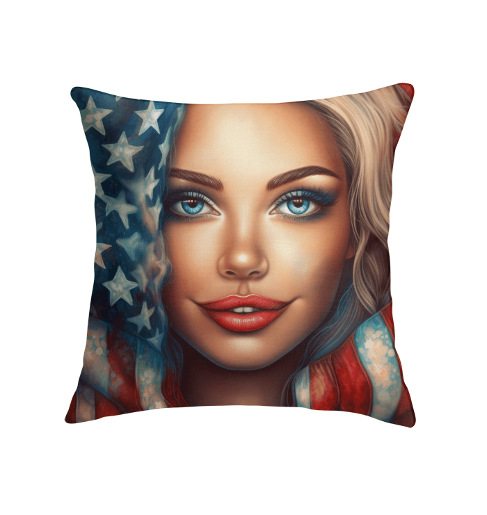 American Aspiration Indoor Pillow - Beyond T-shirts