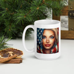 American Aspirations White Glossy Mug - Beyond T-shirts