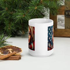 American Aspirations White Glossy Mug - Beyond T-shirts