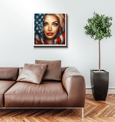 American Aspirations Wrapped Canvas - Beyond T-shirts